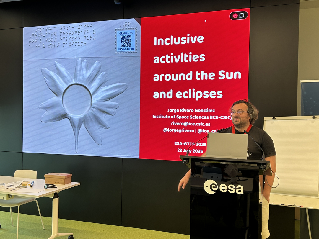 Formación de profesores ESA Cesar sobre Sol y eclipses 2025. Créditos: Nuclio.